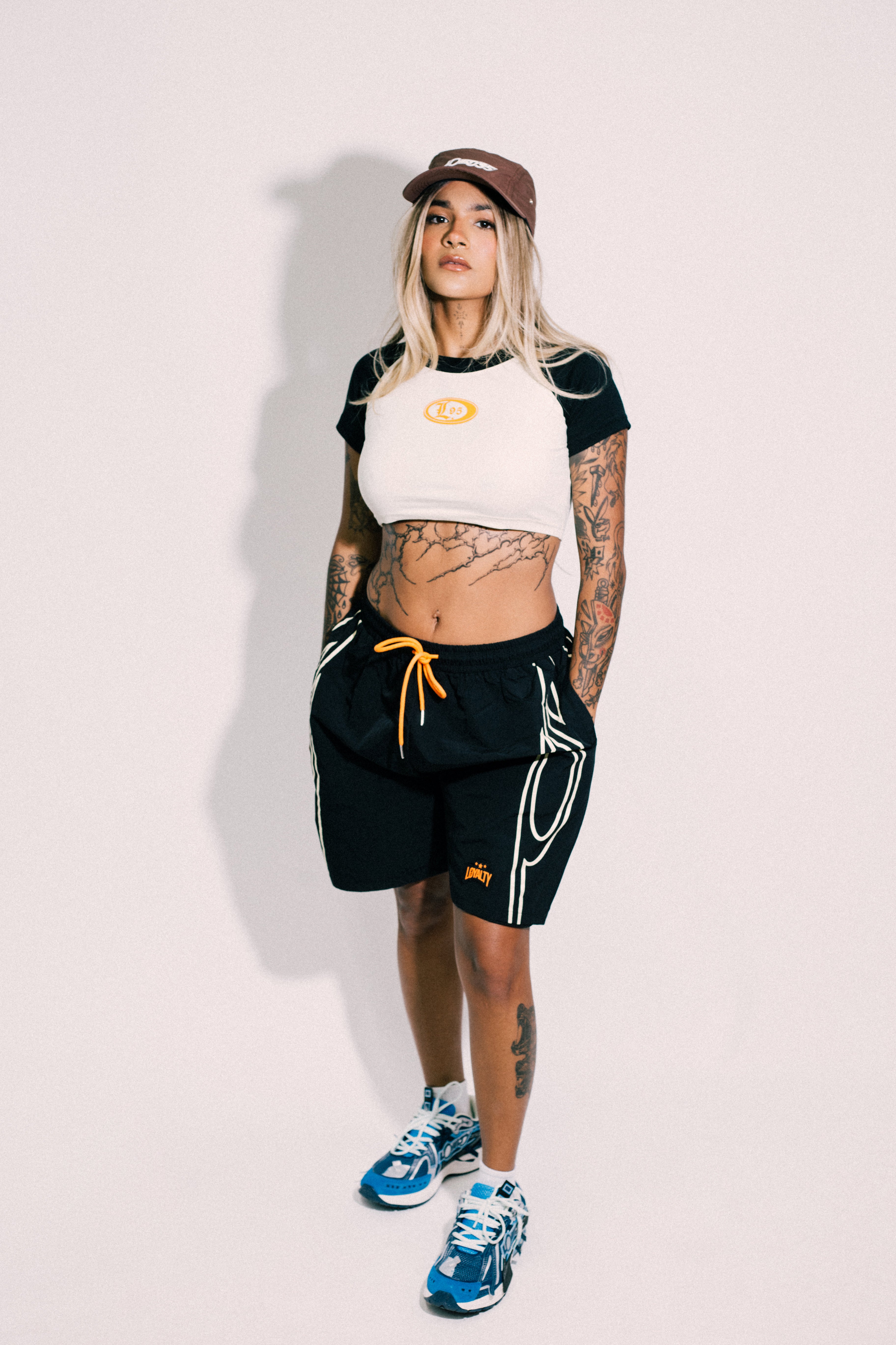 Runner Short Unity – Black/Orange